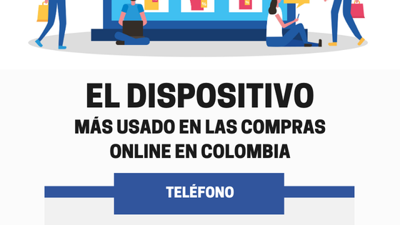 Dispositivo más usado en compras online en Colombia