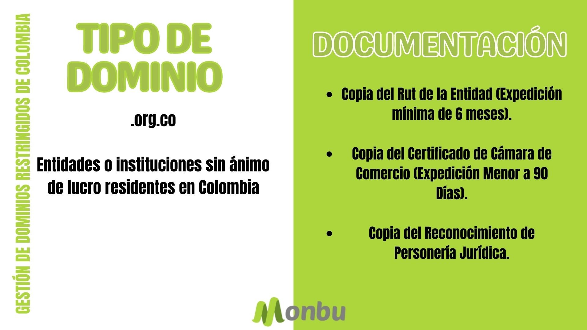 GESTIÓN DE DOMINIOS RESTRINGIDOS DE COLOMBIA 4