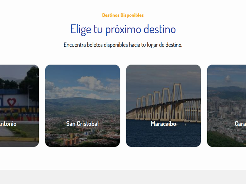 Servitravel – Plataforma de venta de boletos de bus