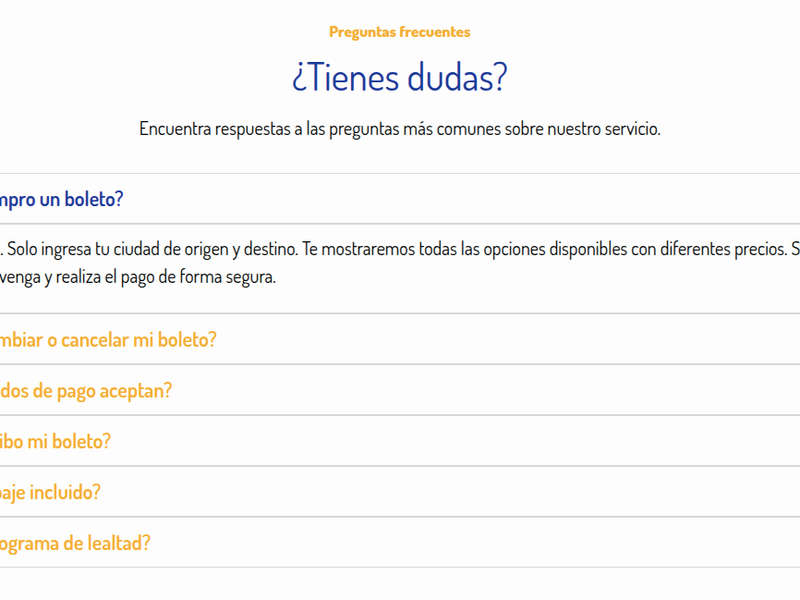 Servitravel – Plataforma de venta de boletos de bus
